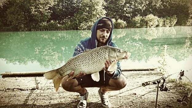 Dave and his lovely Common Carp