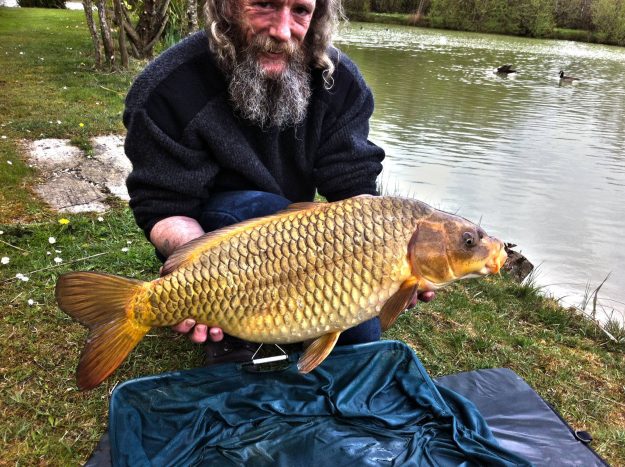 John and his lovely looking Carp.