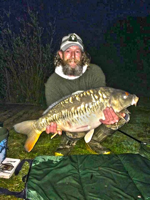 John and his lovely Mirror Carp