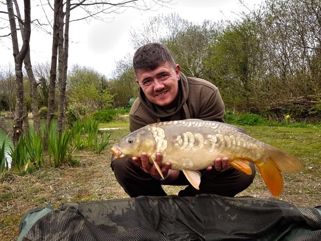 Tommy and His Mirror Carp