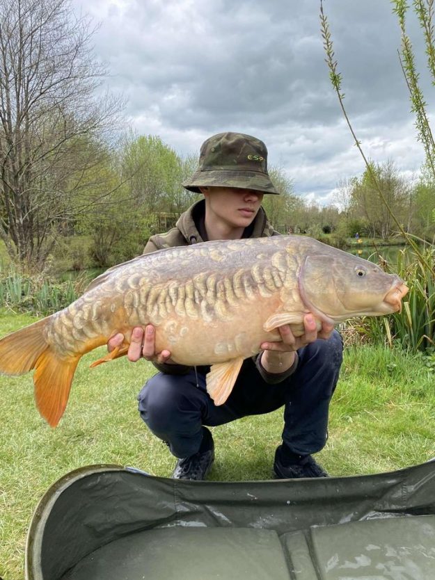 Lovely Carp just caught today at 20.8lb - Nice Catch for Harvey Urquhart