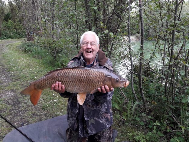 19lb 8oz common carp out yesterday on a cane rod.