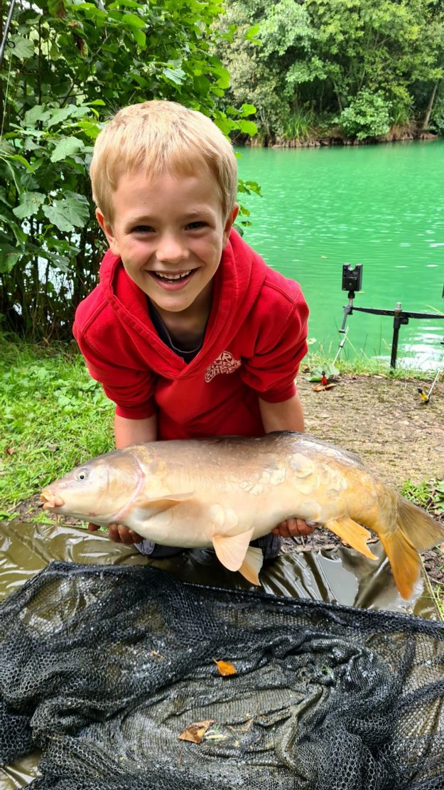Mirror Carp at M & B Fishery